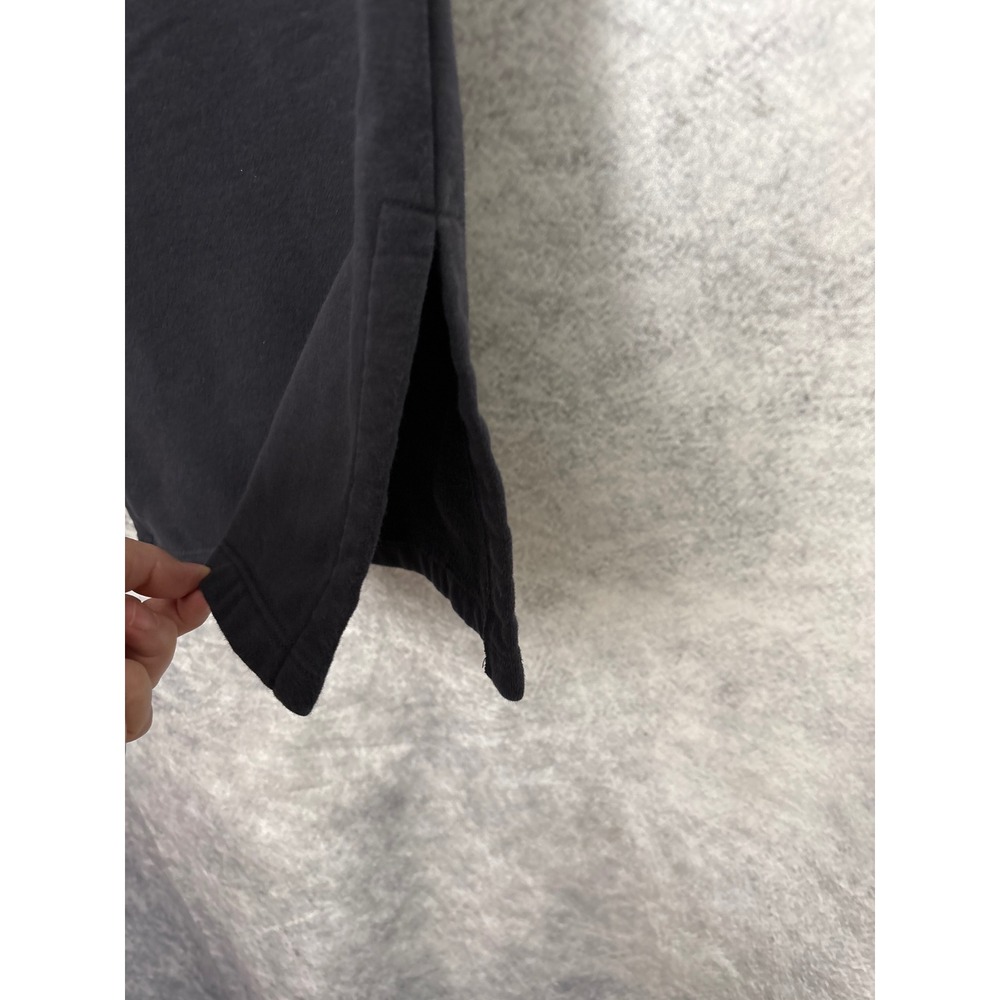 Beyond Yoga Women's Wide Leg Black Sweatpants with Hem Splits Size Medium - Picture 4 of 8